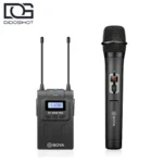 BOYA BY-WM8 Pro-K3 سیستم میکروفون بی سیم UHF با میکروفون دستی و گیرنده دوکاناله