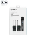 جعبه BOYA BY-WM8 Pro-K4 با TX8 Pro RX8 Pro و BY-WHM8 Pro